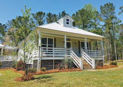 The Brackish Cottage is one of many Outfitter's rental cottages at Arlington Place, a vacation destination in Minnesott Beach, NC.
