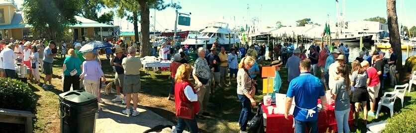Annual chili cook off attendees.